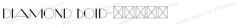 diamond bold字体转换